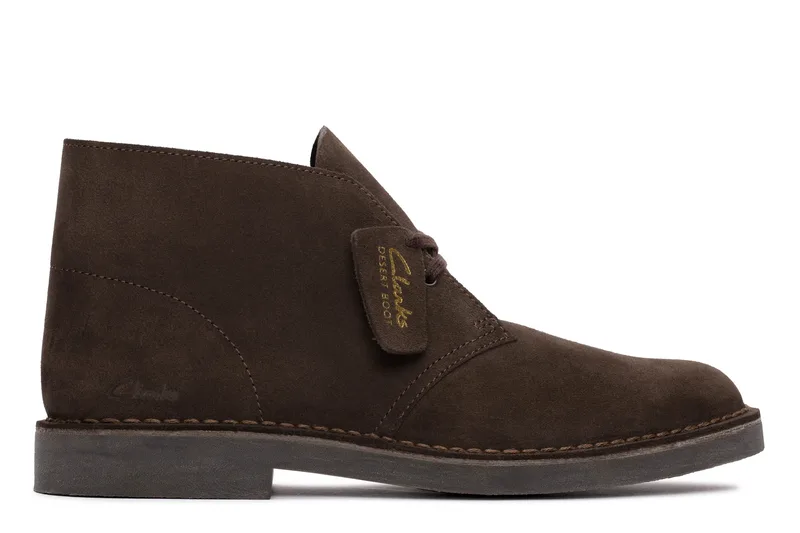 CLARKS ΑΝΔΡΙΚΟ ΜΠΟΤΑΚΙ Desert Bt Evo 26166784 Dark Brown Suede