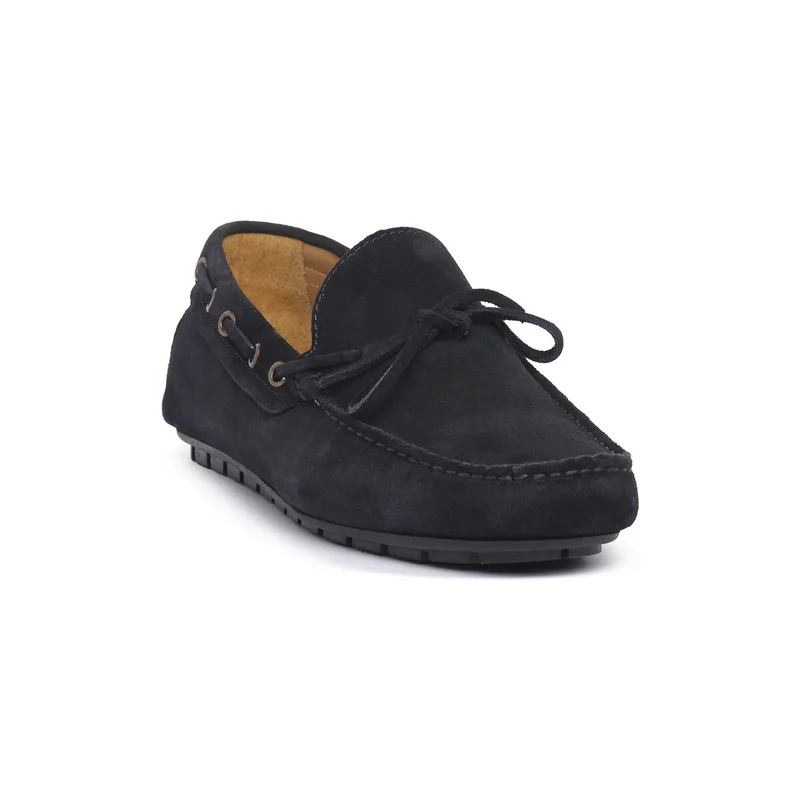 Μοκασσίνια Exton BLUE CAMOSCIO