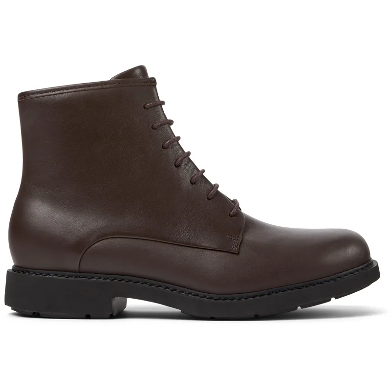 CAMPER Neuman - Μποτάκια Για Γυναικεία - Καφέ, Μέγεθος 41, Smooth leather