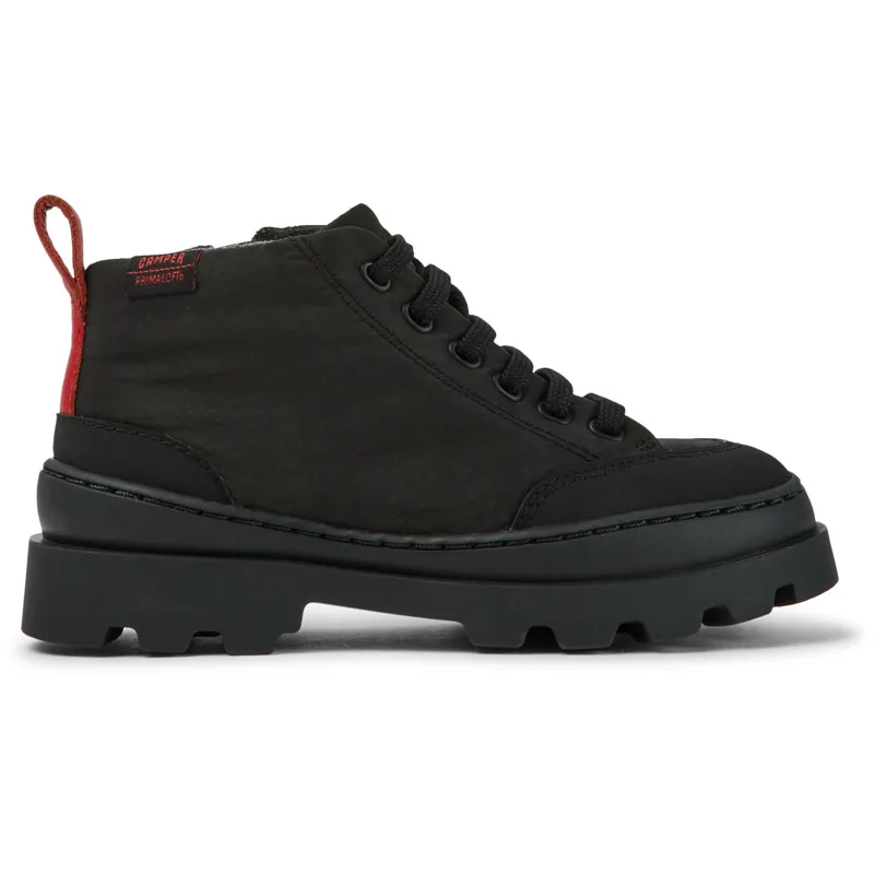CAMPER Brutus - Μπότες Για Κορίτσια - Γκρι, Μέγεθος 30, Cotton fabric/Smooth leather