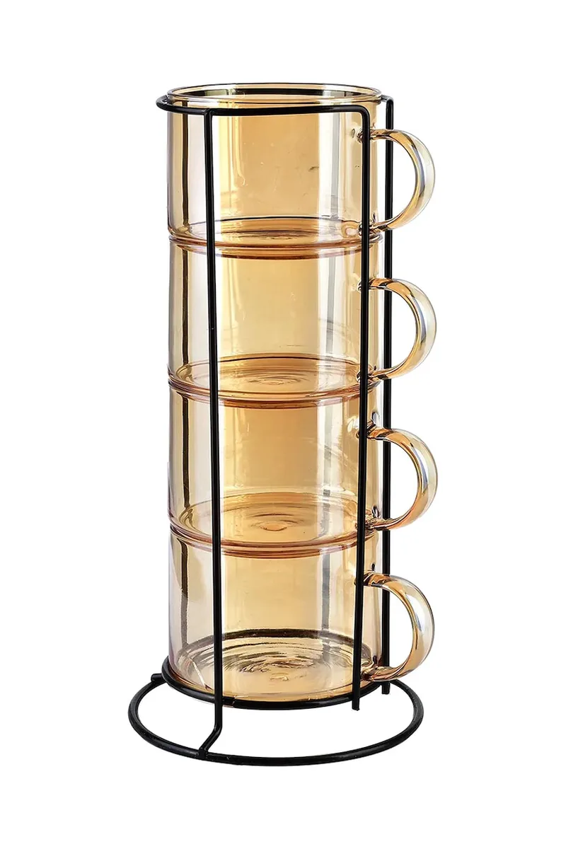 Σετ κούπες με βάση Affek Design Peter Honey 350 ml 4-pack