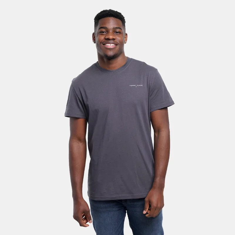 Tommy Jeans Slim Linear Chest Ανδρικό T-Shirt (9000263613_1982)