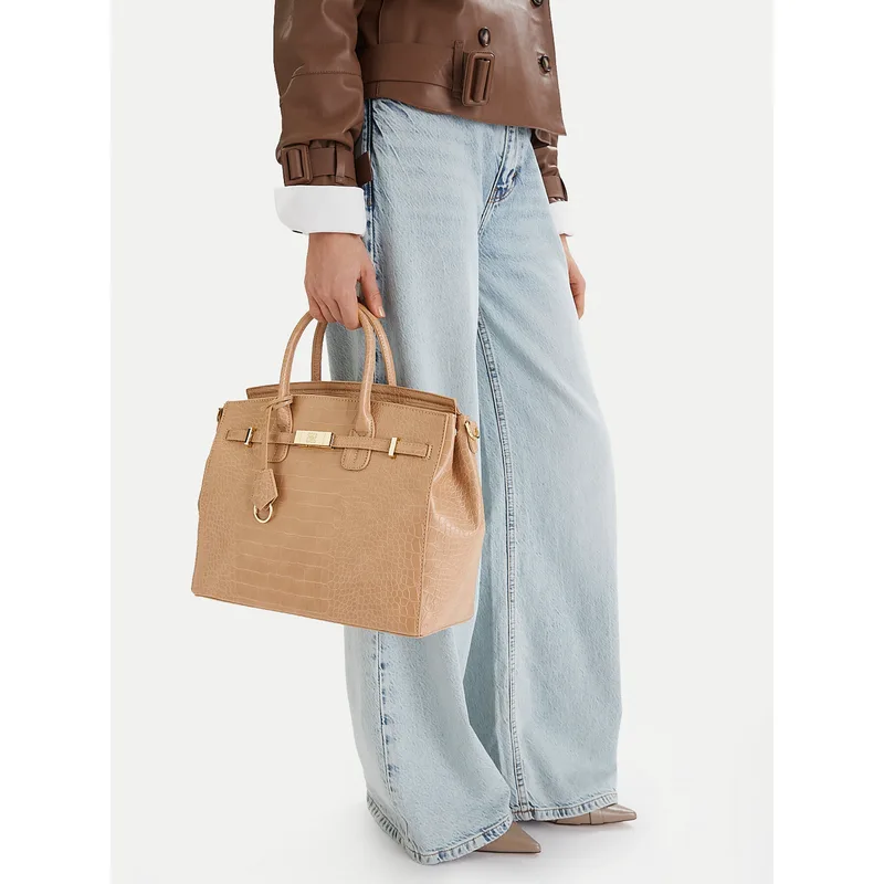 Τσάντα Nine West CEO-Melia-LDA8377 Μπεζ