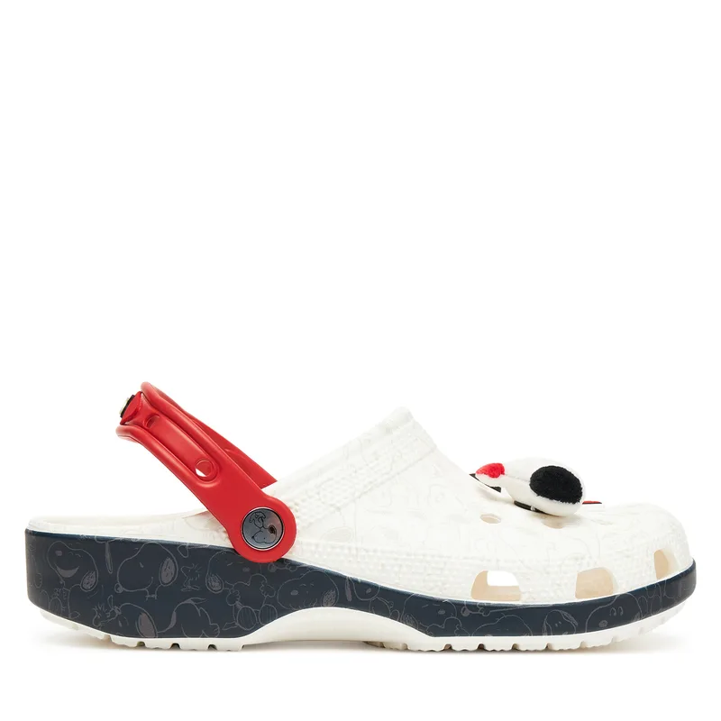 Παντόφλες Crocs Peanuts Classic Clog 211124 Λευκό