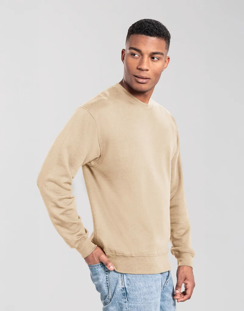 Iconic 250 Set-In Sweat Fruit of the Loom 0622920 Desert Sand
