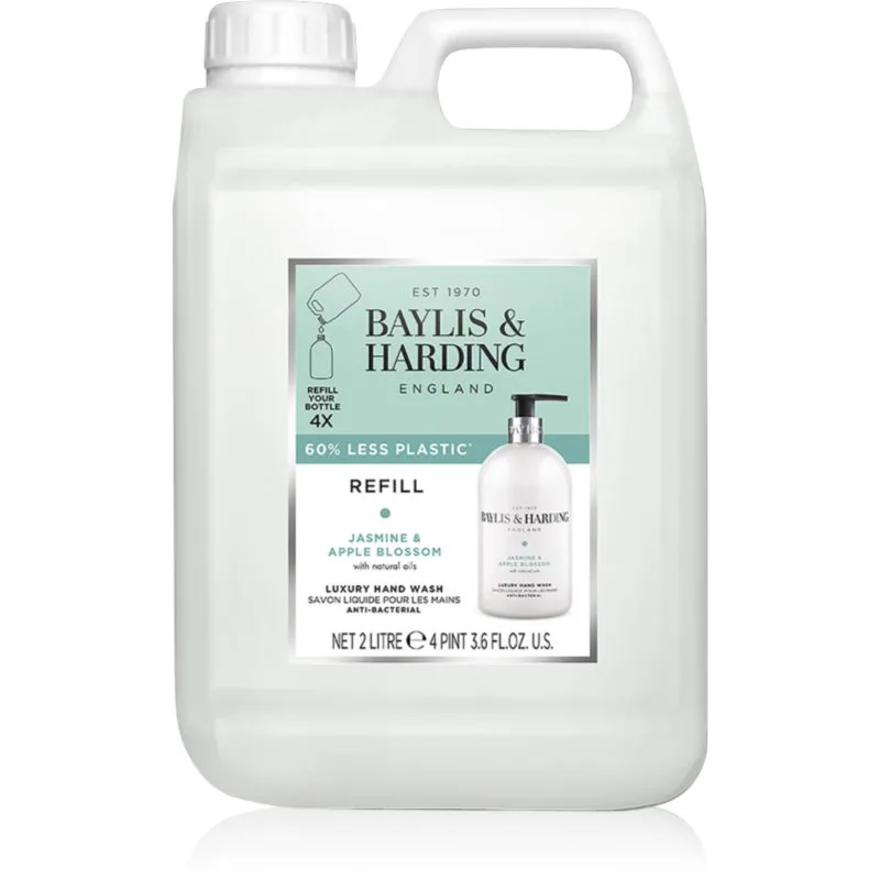 Baylis & Harding Jasmine & Apple Blossom υγρό σαπούνι για τα χέρια ανταλλακτικό 2000 ml