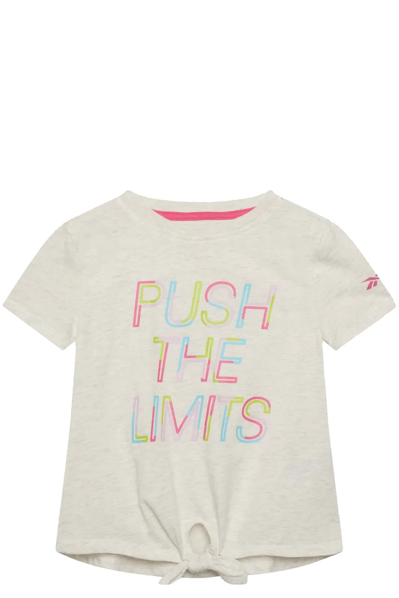 Μπλούζα Κοντομάνικη Reebok Limits H4387RGI-OATMEAL Κορίτσι