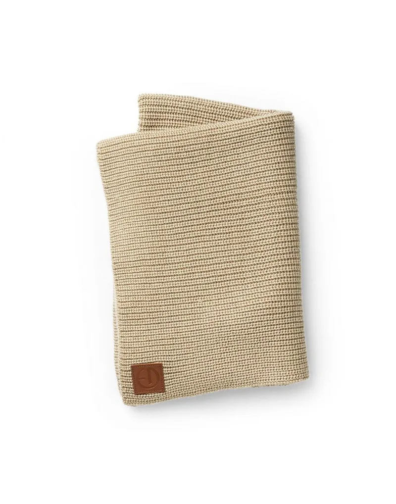 Κουβέρτα Μάλλινη Elodie Pure Khaki BR77432 75X100