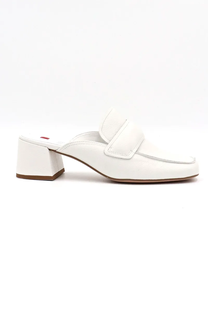 HOGL ΠΑΠΟΥΤΣΙΑ MULES ΛΕΥΚΟ