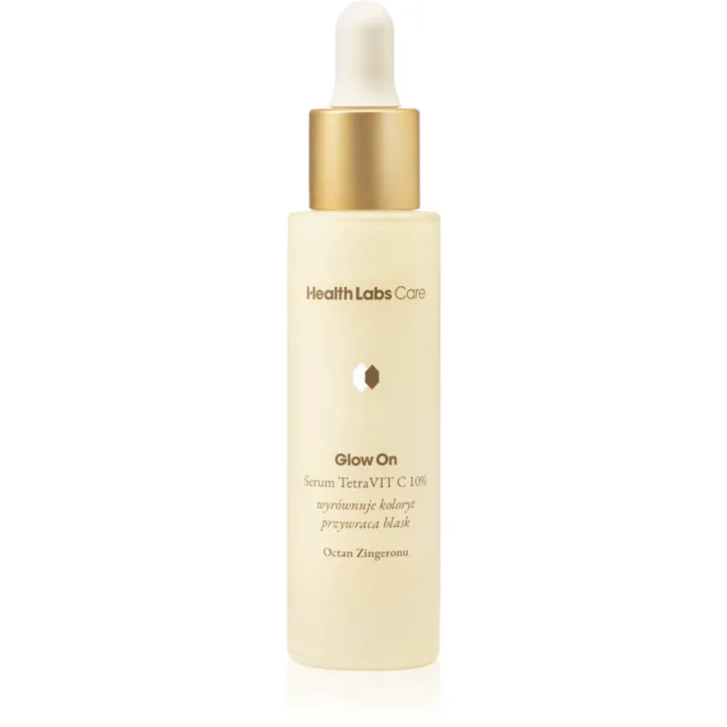 Health Labs Care Glow On TetraVit C 10% Serum ορός προσώπου με βιταμίνη C 30 ml