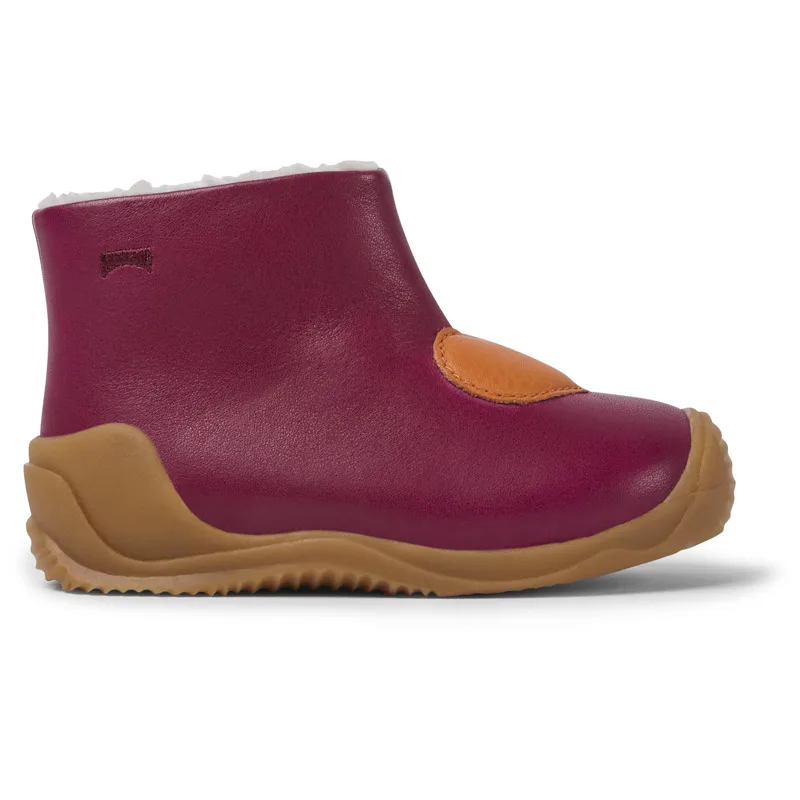 CAMPER Twins - Μπότες Για Firstwalkers - Ροζ, Μέγεθος 20, Smooth leather