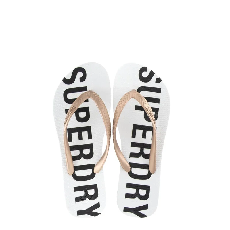 SUPERDRY Code Essential Flip Flop Σαγιονάρα S-L - Λευκό