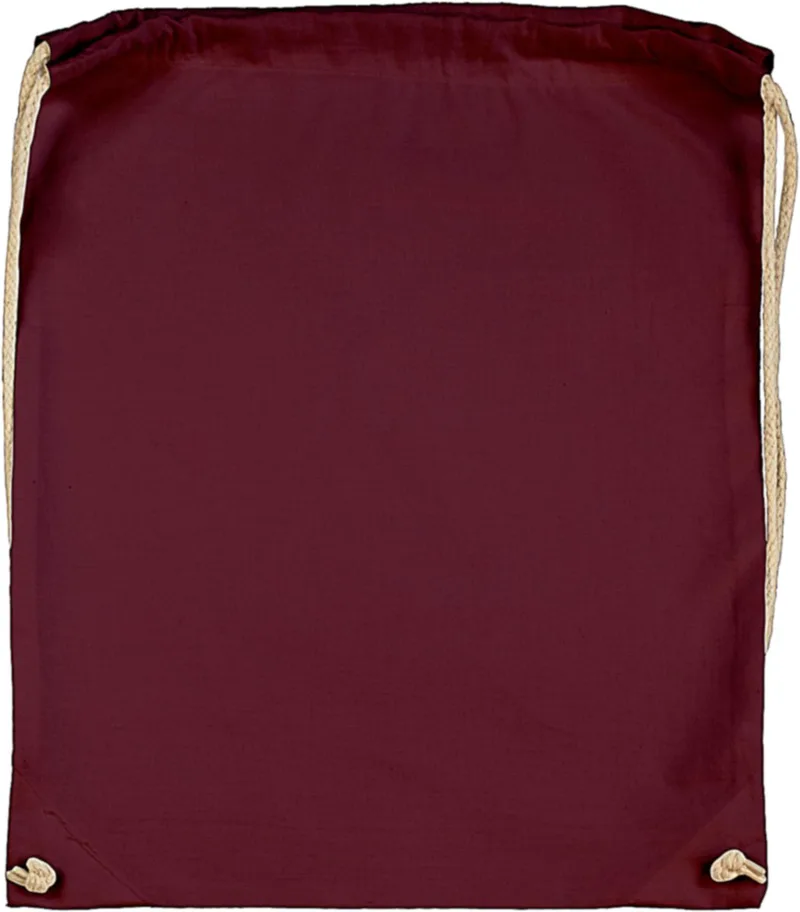 Τσάντα Πουγκί Πλάτης 3846-DS JASSZ Drawstring Backpack 37x46.5cm Burgundy