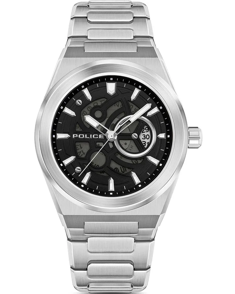 POLICE Ofset - PEWJH2228007, Silver case with Stainless Steel Bracelet