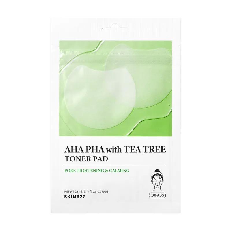 AHA PHA with Tea Tree Toner Pad 10pcs