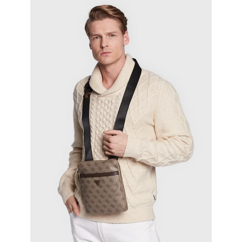 Τσαντάκι Guess Vezzola Smart HMEVZL P2223 Μπεζ