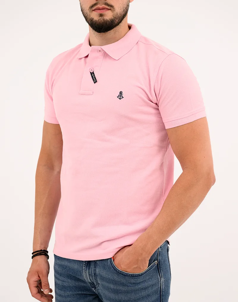 EXPLORER ΜΠΛΟΥΖΑ POLO BASIC 2621102000-DARK PINK DarkPink