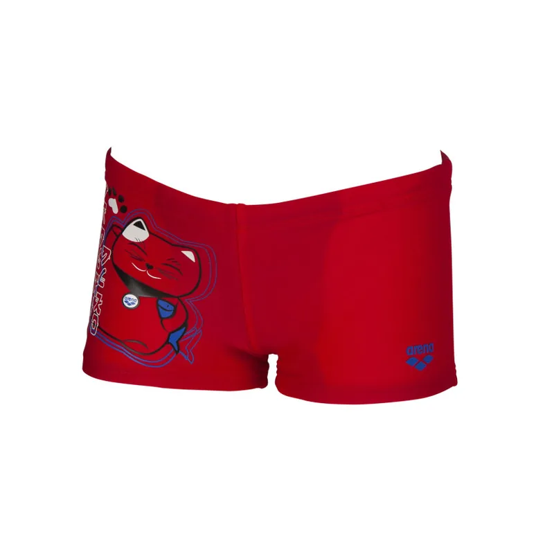 ARENA MEKO KIDS BOY SWIM SHORT ΚΟΚΚΙΝΟ