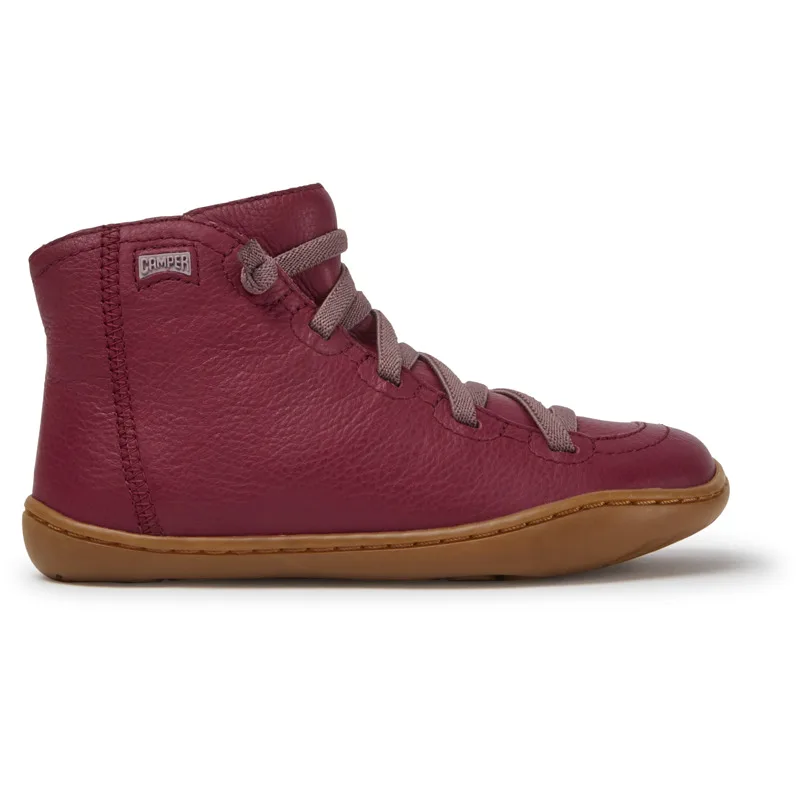 CAMPER Peu - Μπότες Για Κορίτσια - Ροζ, Μέγεθος 32, Smooth leather