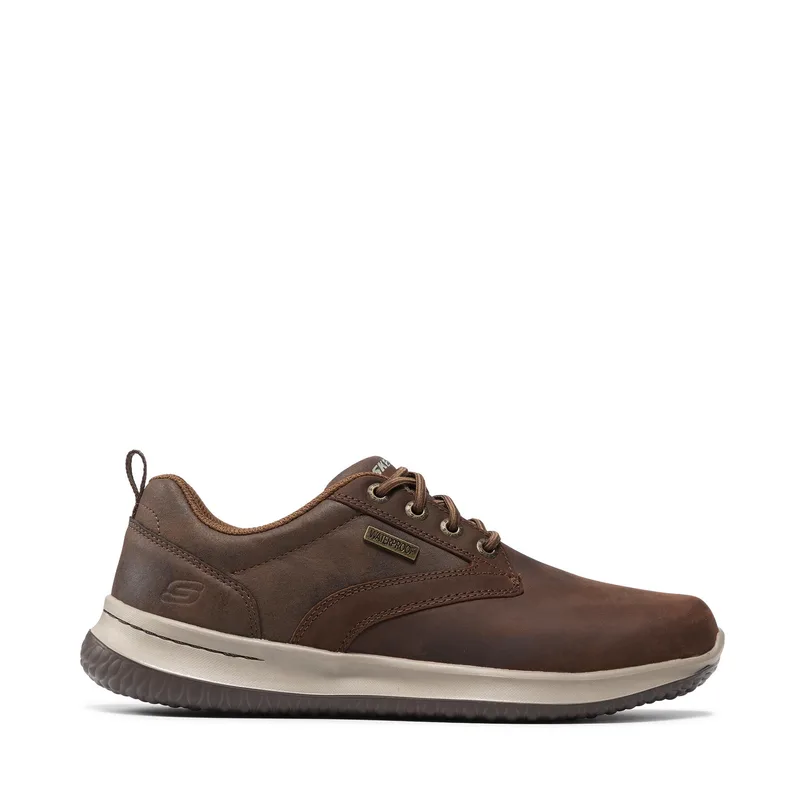 Κλειστά παπούτσια Skechers Antigo 65693/CDB Καφέ