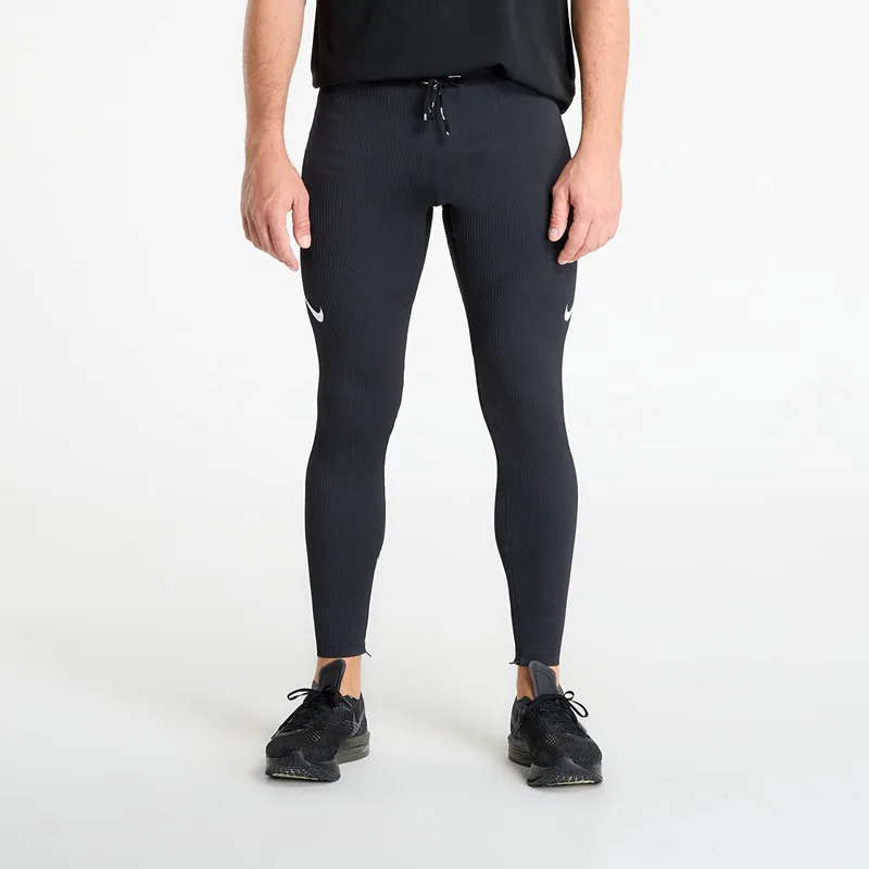 Κολάν Nike AeroSwift Men's Dri-FIT ADV Running Tights Black/ Summit White M