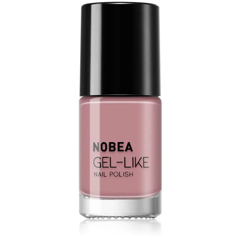 NOBEA Day-to-Day Gel-like Nail Polish βερνίκι νυχιών για τζελ αποτέλεσμα απόχρωση Sienna #N58 6 ml