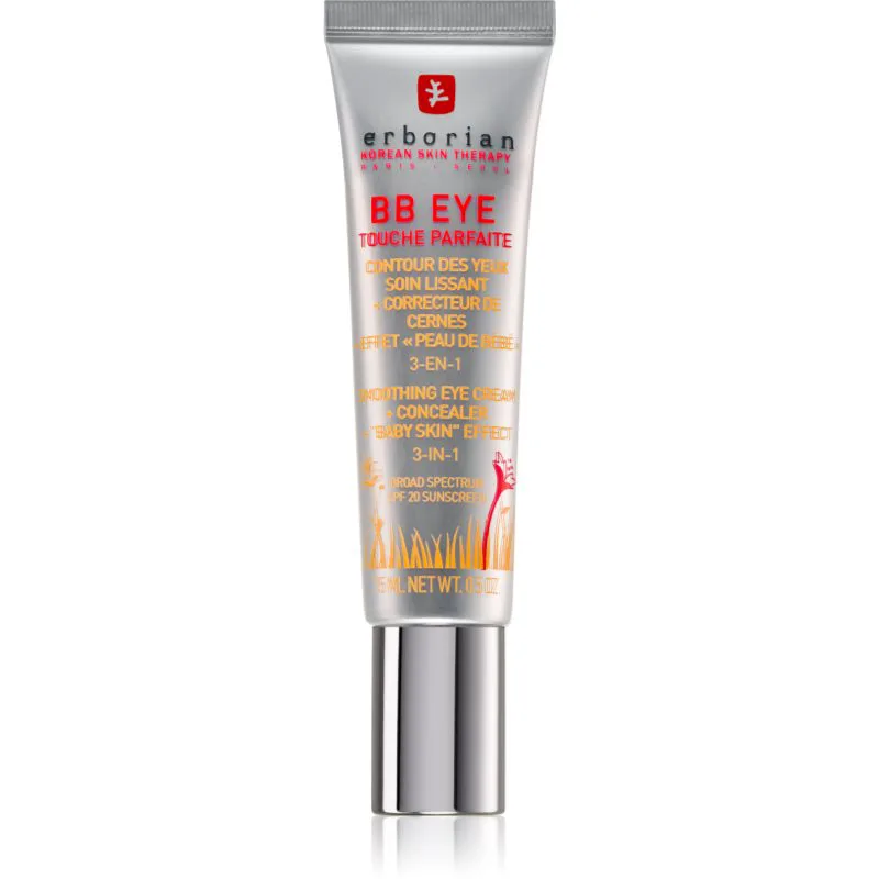 Erborian BB Eye κρέμα με χρώμα για γύρω περιοχή των ματιών με λειαντική επίδραση 15 ml