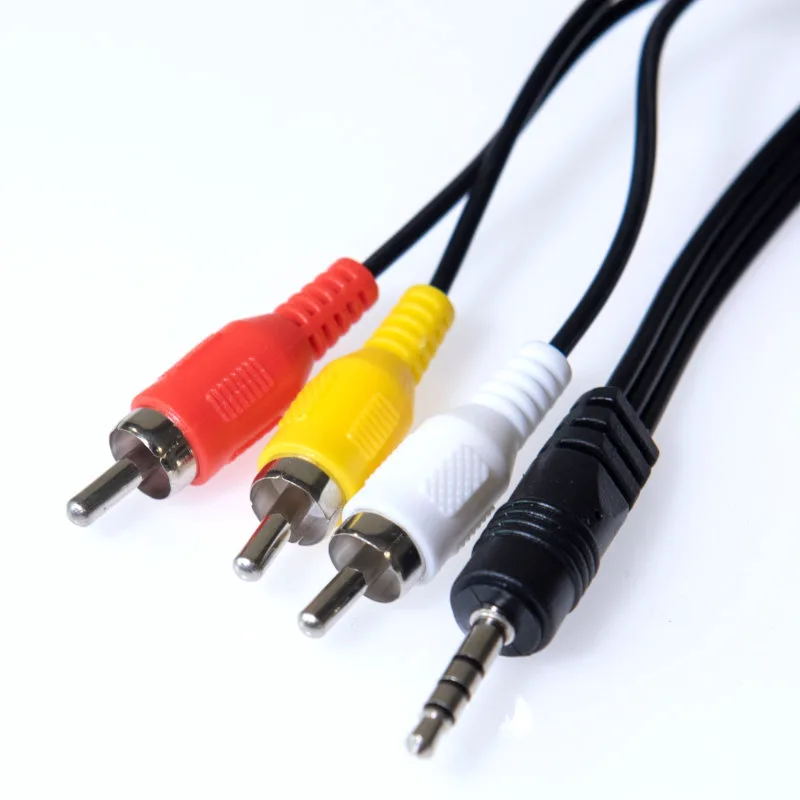 Καλώδιο 3.5mm-17mm Σε 3 AV RCA 1m OSIO OSK-1116