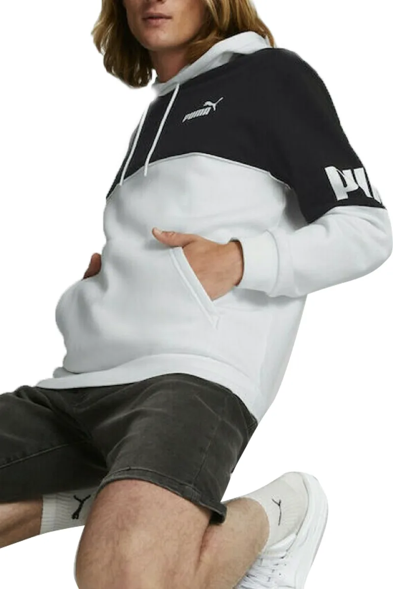 Μπλούζα Μακρυμάνικη Puma Power Colorblock Hoodie FL 849807-02 Ανδρικό