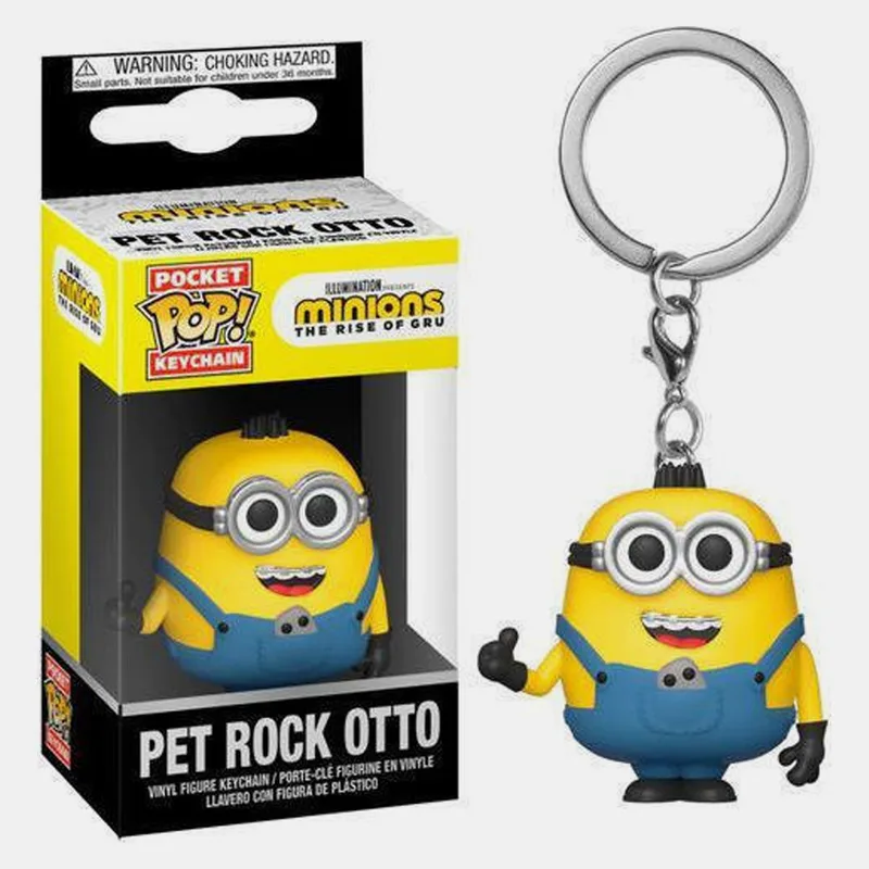 Funko Pop! Minions The Rise Of Gru - Pet Rock Otto Μπρελόκ (9000131340_1523)