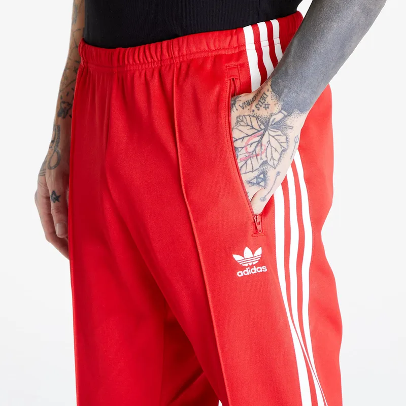 Φόρμα adidas Beckenbauer Track Pant Better Scarlet/ White XXL
