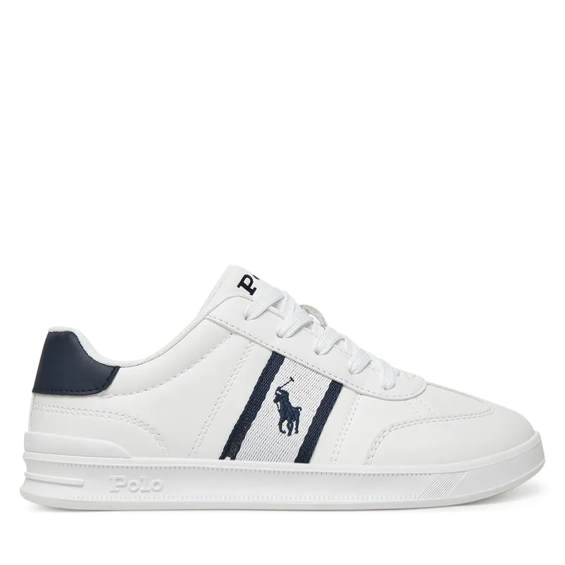 Αθλητικά Polo Ralph Lauren Heritage Court III T-Toe RL02475101 Λευκό