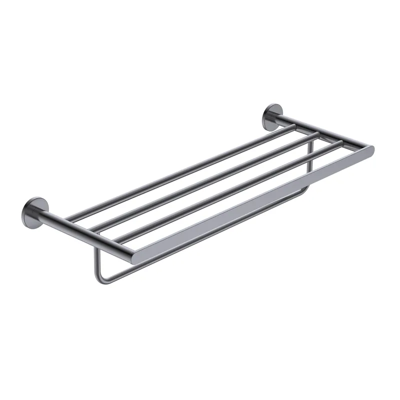 Πετσετοθήκη Ραφιέρα 59.8cm Imex CAP003-05/BGM Black Gun Metal PVD (Αυτοκόλλητο ή Βιδωτό)