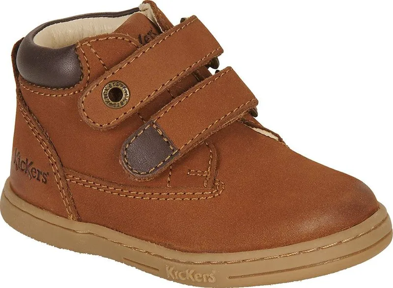 ΜΠΟΤΑΚΙ KICKERS TACKEASY 571987 ΑΝΟΙΧΤΟ ΚΑΦΕ (EU:30)