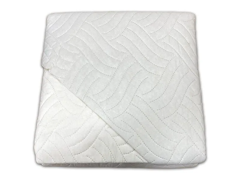 Κουβερλί Μονό Microfiber Διπλής Όψης Κύμα Γαρύφαλλο 160x240