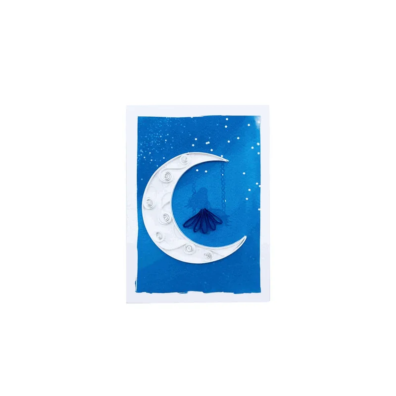 Ευχετήρια Ανάγλυφη Κάρτα Filigrana Origamo Mini 10x7.8cm Dreams MN010