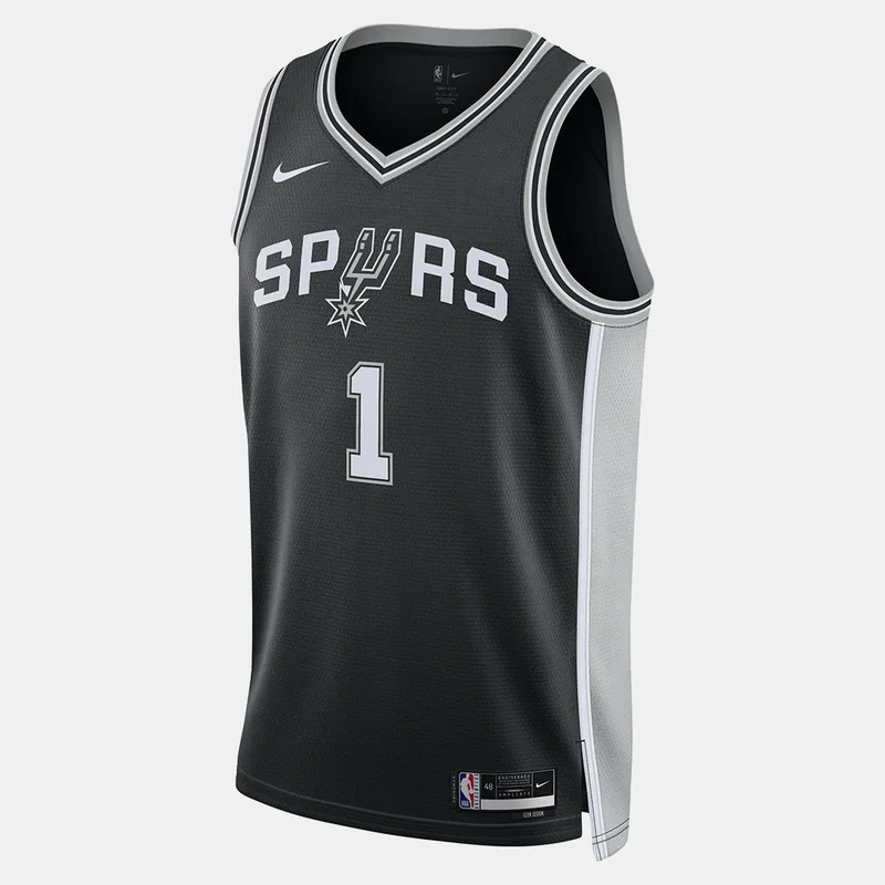 Nike NBA Victor Wembanyama San Antonio Spurs Icon Edition Μπασκετική Φανέλα (9000171576_74447)