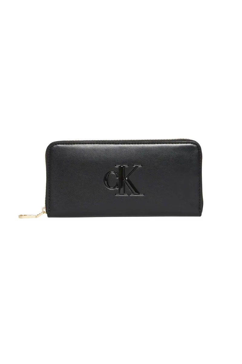 Calvin Klein Jeans γυναικείο πορτοφόλι με monogram - LV04F1077G Μαύρο
