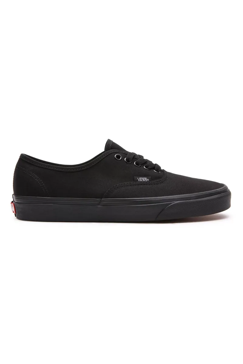 Vans unisex sneakers μονόχρωμα με logo label στο πάνω πλαϊνό μέρος "Authentic" - VN000EE3BKA1-** Μαύρο