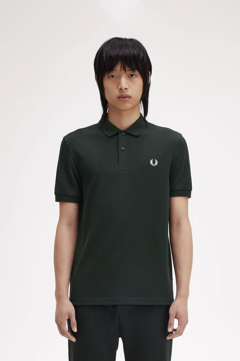 Ανδρικό Polo Plain Fred Perry Shirt M6000-T50 Πράσινο