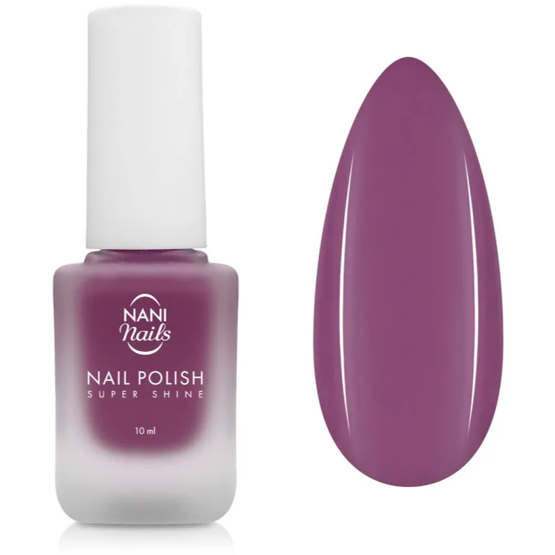 NaniNails NANI Super Shine βερνίκι νυχιών μακράς διαρκείας απόχρωση Raspberry Popsickle 10 ml