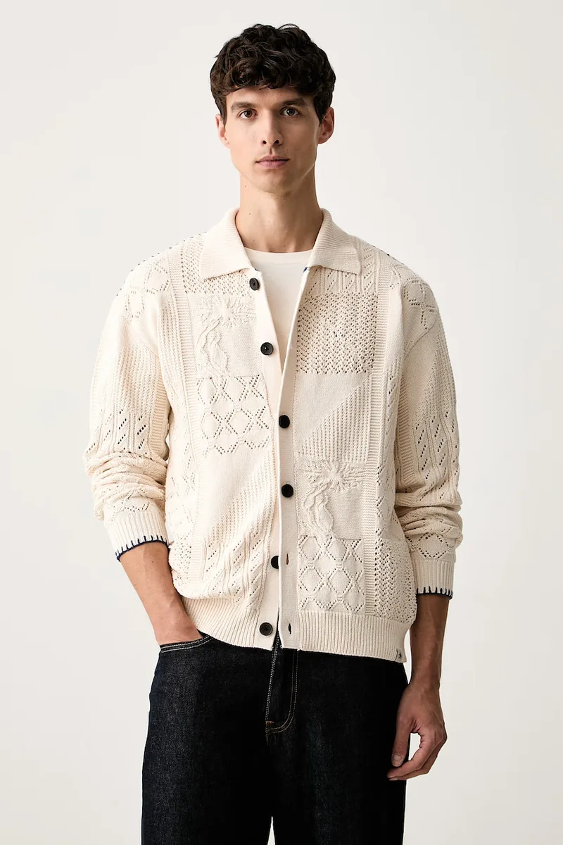 Scotch & Soda ζακέτα ανδρική βαμβακερή