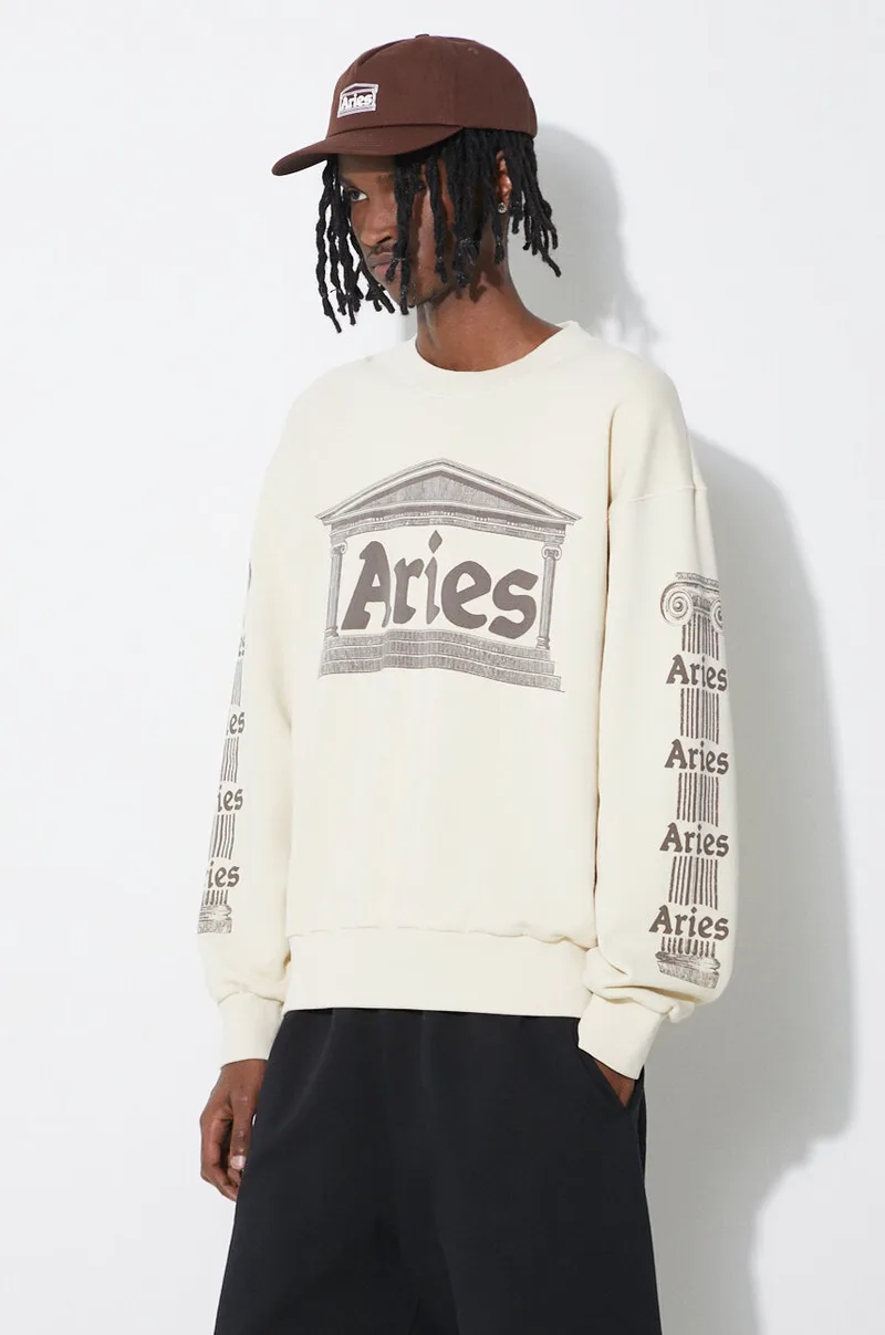 Βαμβακερή μπλούζα Aries Ancient Column Sweat