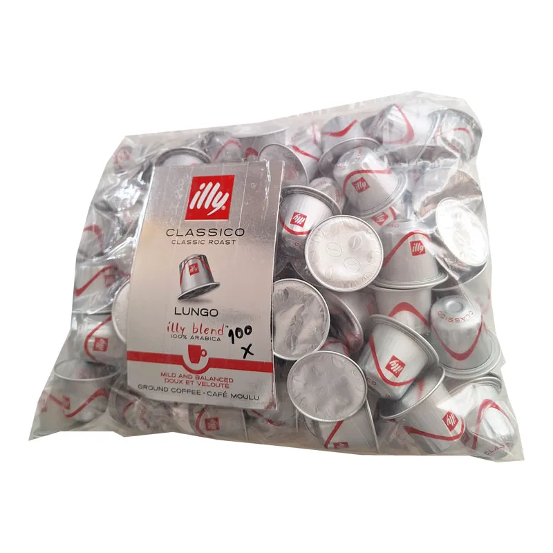 Illy LUNGO ΧΥΜΑ 100 κάψουλες Nespresso αλουμινίου