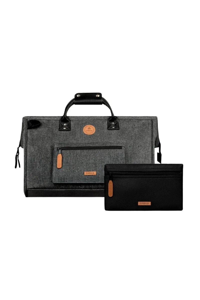 CABAIA Τσάντες Ταξιδίου LUXEMBOURG DUFFLE BAG - Γκρι-LUXEMBOURG-BLACK