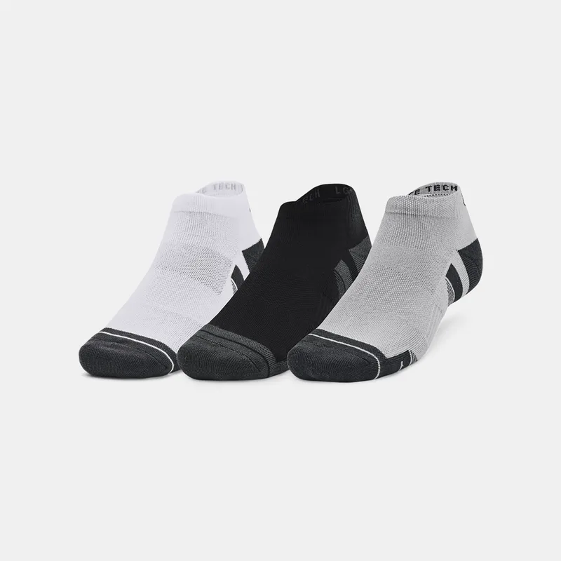 UNDER ARMOUR PERFORMANCE TECH LOW CUT SOCKS 3-PACK ΠΟΛΥΧΡΩΜΟ