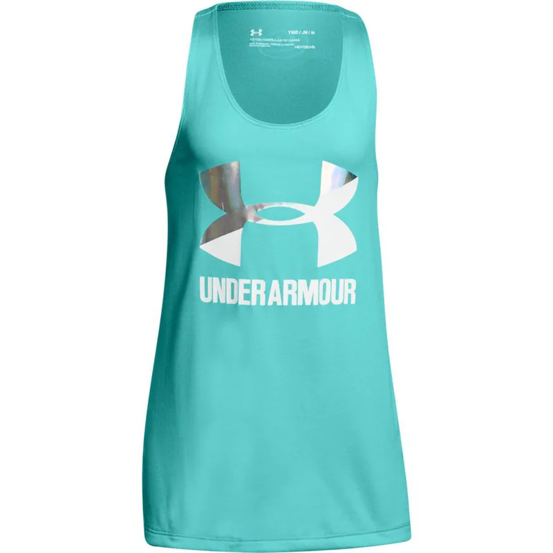 Under Armour Big Logo Slash Girl's Tank