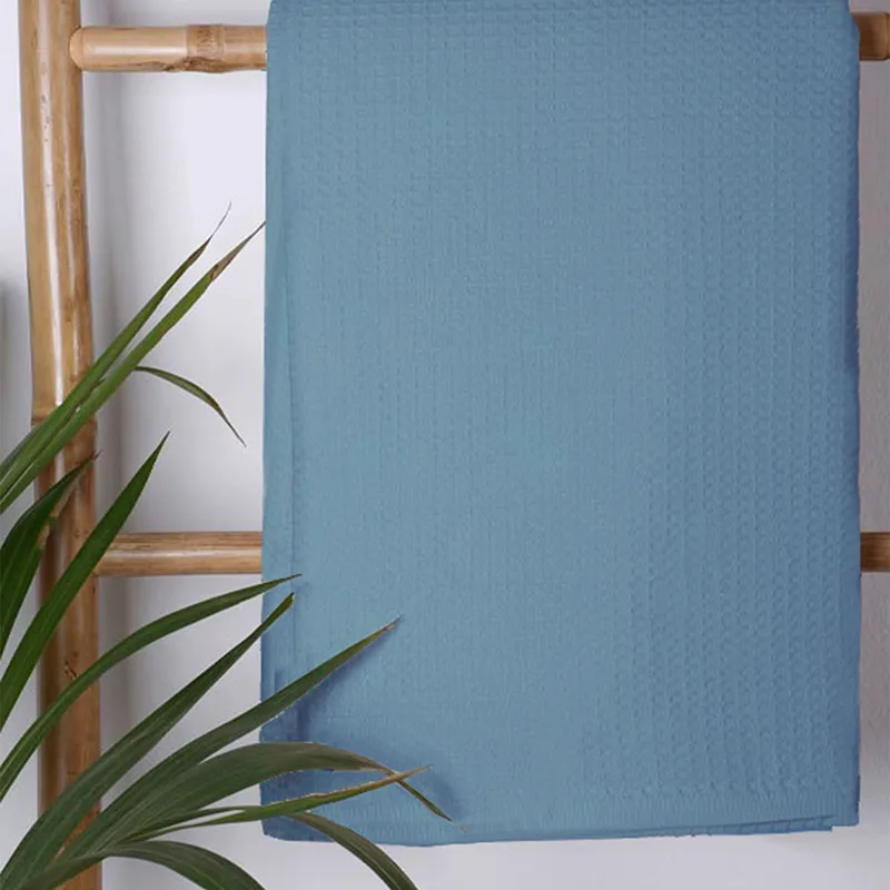 Κουβέρτα Πικέ King Size 240X260 Sunshine Cotton Blue (240x260)