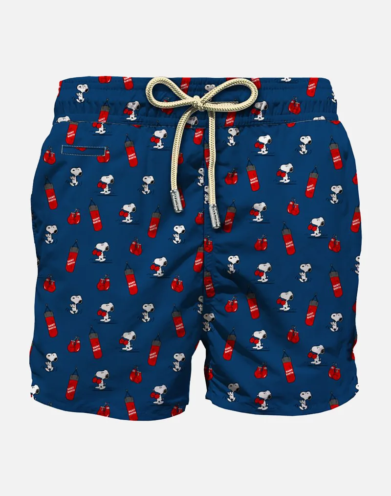 MC2 LIGHTING MICRO FANTASY-SWIMSHORT-SNOOPY FIGHT CLUB 61 LIG0003-07959L-07959L Blue