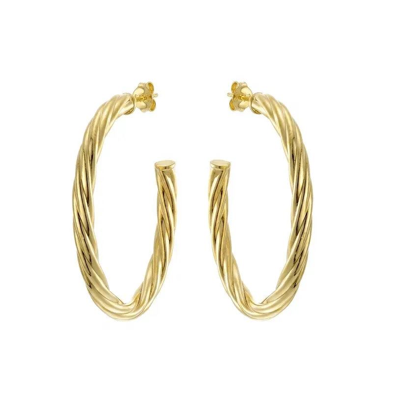 Γυναικείοι στριφογυριστοί κρίκοι Vogue 925 8471201 8471201 Ασήμι